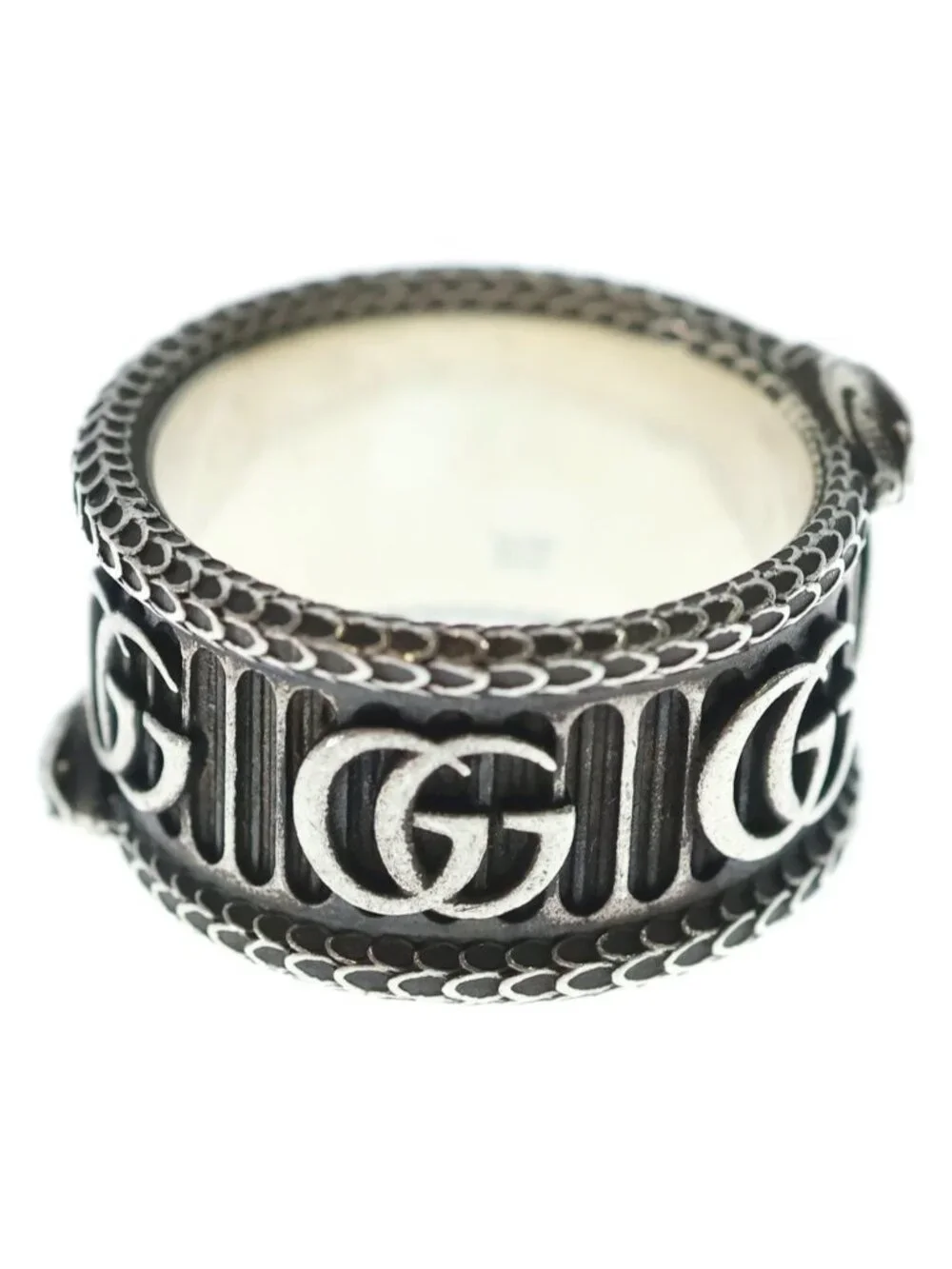 Gucci Snake Ring Silver